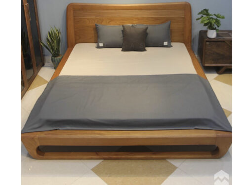 Mẫu Giường Mẫu Chân Quỳ  Gỗ  Gõ