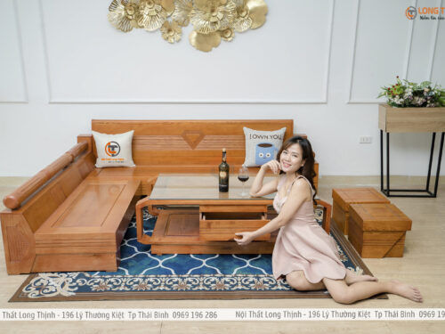 Bàn Ghế Phòng Khách Mẫu Kim Cương KC01