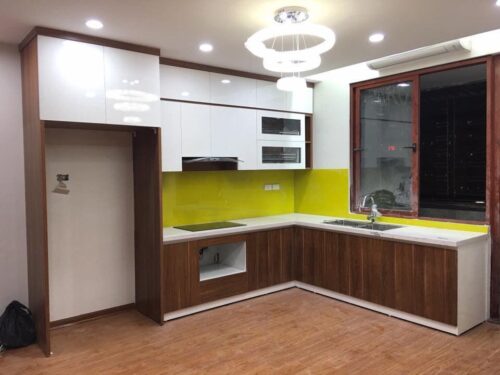 Tủ Bếp Gỗ MDF An Cường Cao Cấp