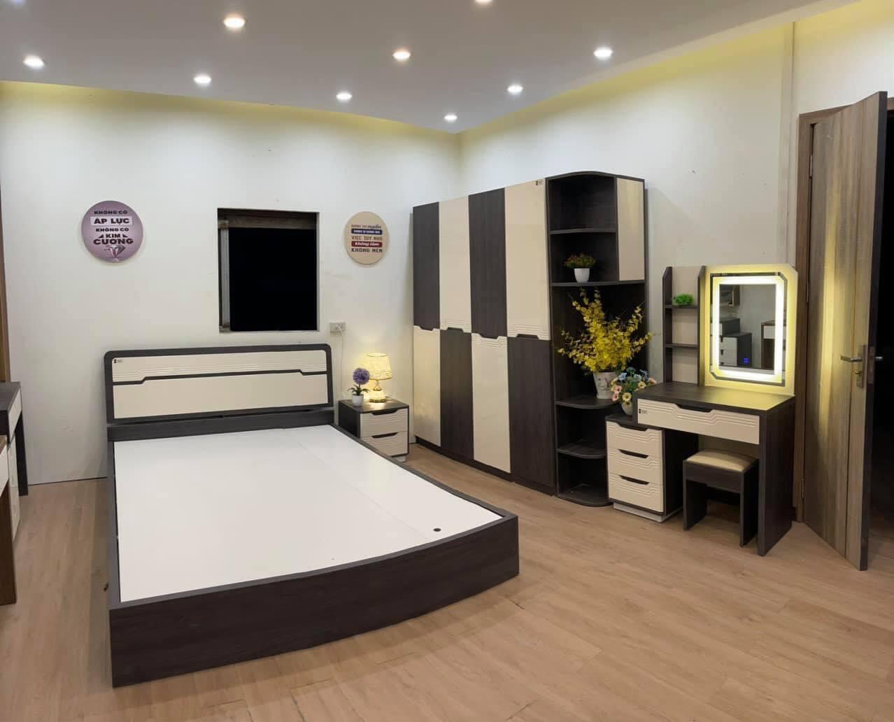 Combo Phòng Ngủ Gỗ MDF